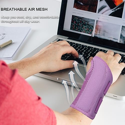 NuCamper Wrist Brace for Carpal Tunnel Night Wrist Support Right Left Hands