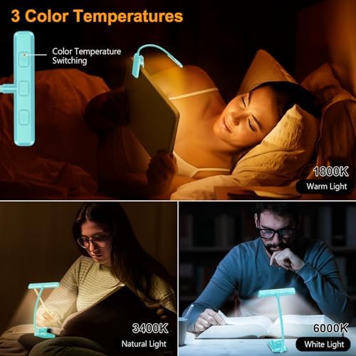 Gritin 19 LED Rechargeable Book Light for Reading in Bed