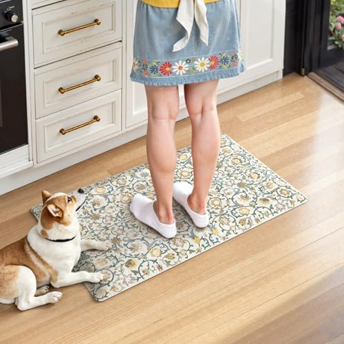 KIMODE Anti Fatigue Mats for Kitchen Floor Cushioned Comfort Standing Mat