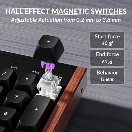 Keychron K10 HE Full-Size Hall Effect Keyboard Wireless, Rapid Trigger