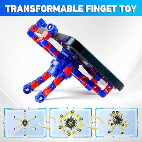 Transformable Fidget Spinners,30PCS Funny Sensory Fidget Toys for Kids