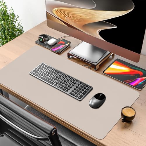 Wrist Rest Support for Mouse Pad&Keyboard Set(9×9.8 Inches, Pink)