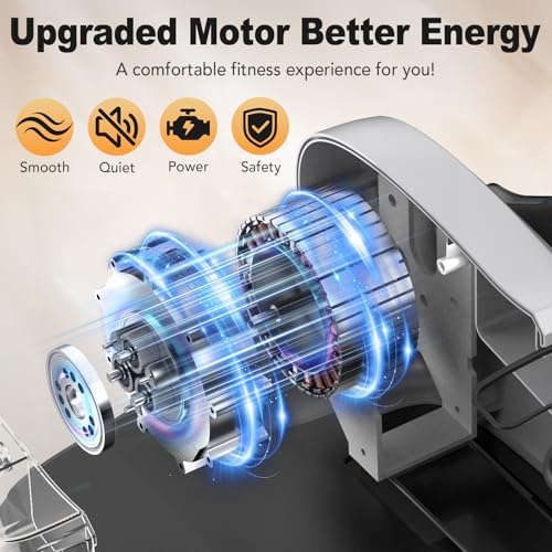 Under Desk Elliptical Leg Exerciser While Sitting for Seniors
