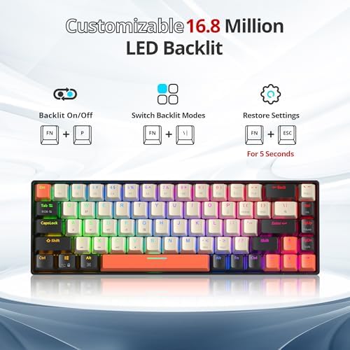Owpkeenthy 60% Wired Mechanical Keyboard