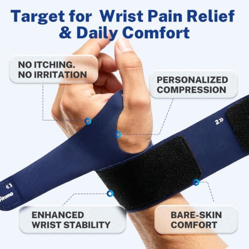 Wrist Brace for Mild Carpal Tunnel, Helps Keep Wrist Naturally Straight