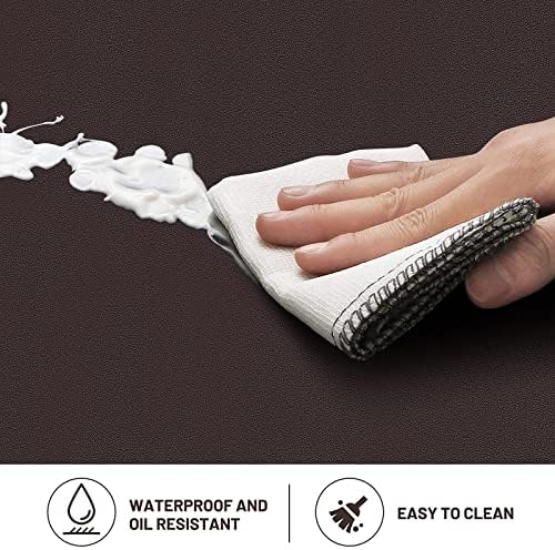 HappyTrends 2 PCS Kitchen Mat Cushioned Anti-Fatigue Floor Mat,