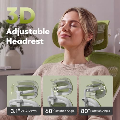 SeekFancy Ergonomic Office Chair with Memory Foam, Computer Desk Chair