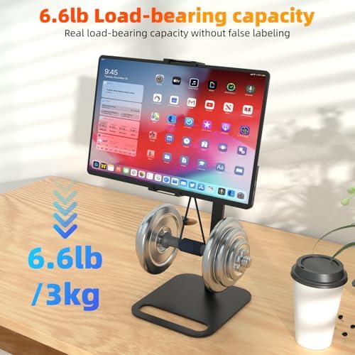 Upgrade Portable Monitor Stand Tool-Free Adjustment Tablet Holder