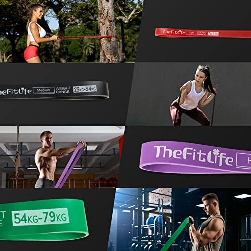 TheFitLife Pull Up Assistance Bands Heavy Duty Resistance Bands for Workout
