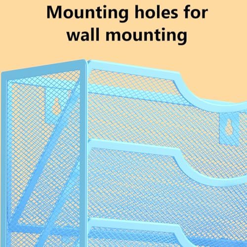 Kuntine.B Wall File Organizer Office Hanging Magazine Holder Wall File Organizer for Office Home