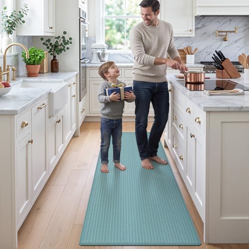 DEXI Kitchen Floor Mats Cushioned Anti Fatigue, 23x86 Non Slip Runner Rug