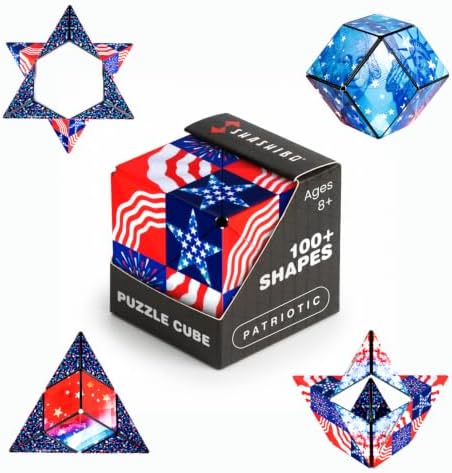 Shashibo DODECA Magnetic Puzzle Cube, Stress Relief Fidget Toy