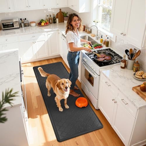 HEBE Anti Fatigue Kitchen Mats for Floor 20"x60", Cushioned Standing Mat