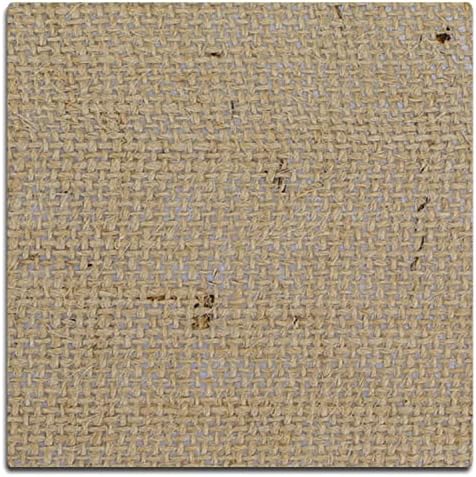 FenchelShades.com Lampshade 6" Top Diameter x 10" Bottom Diameter x 8" Slant Height 6x10x8" with Spider Attachment Diameter 0.4 Inch for Lamps with a Harp (Burlap Natural)
