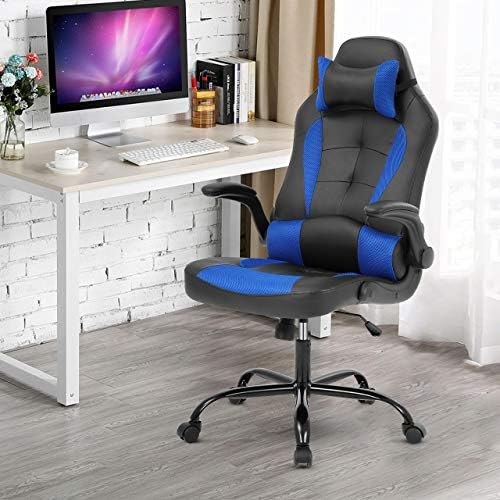 Meet perfect Ergonomic Gaming Chair with Lumbar Support, Blue