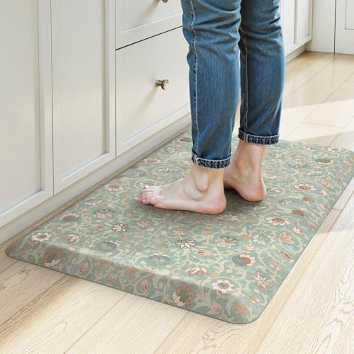 KIMODE Kitchen Mats for Floor Anti-Fatigue Cushioned Comfort Standing Mat