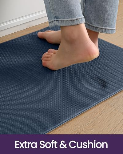DEXI Kitchen Floor Mats Cushioned Anti Fatigue, 23x59 Standing Runner Rug