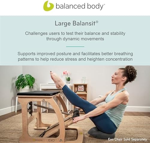 Balansit Balancing Seat Cushion, Large, Balanced Body Posture Support