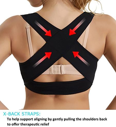 JOYSHAPER Chest Brace Up for Women Posture Corrector Shapewear Vest Tops Bra Support Shaper