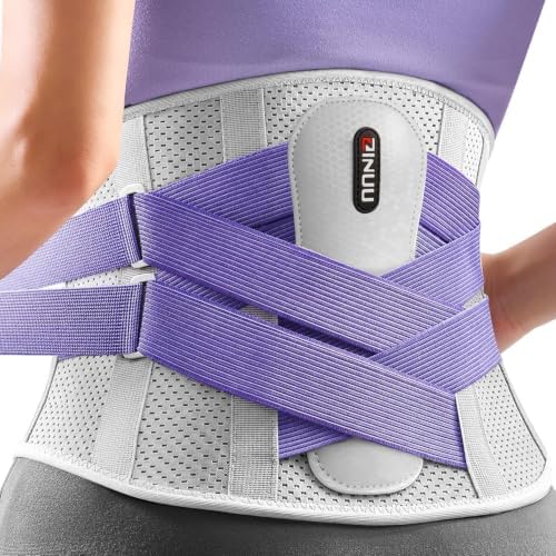 Back Brace for Women Men Lower Back Pain, Adjustable Lumbar Support Belt