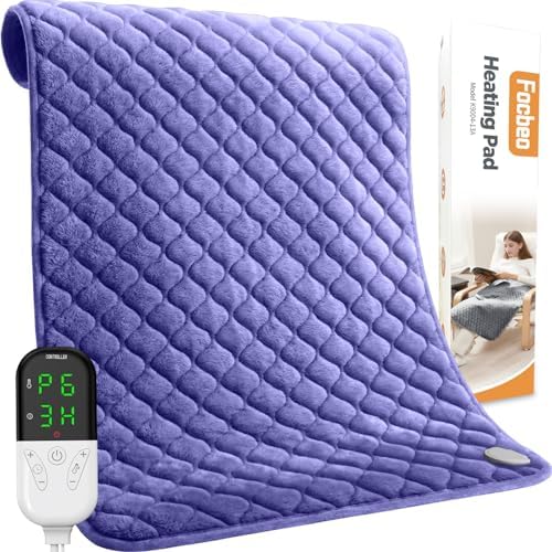 Focbeo King Size Heating Pad for Back 32"x24" Extra Large Heat Pad