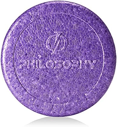 Philosophy Gym 12" High-Density Foam Roller for Exercise, Massage, Muscle Recovery - Round, Purple