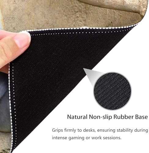Gray Langur Monkeys Grooming Wildlife Primate Mouse Pad, Nature Desk Mat