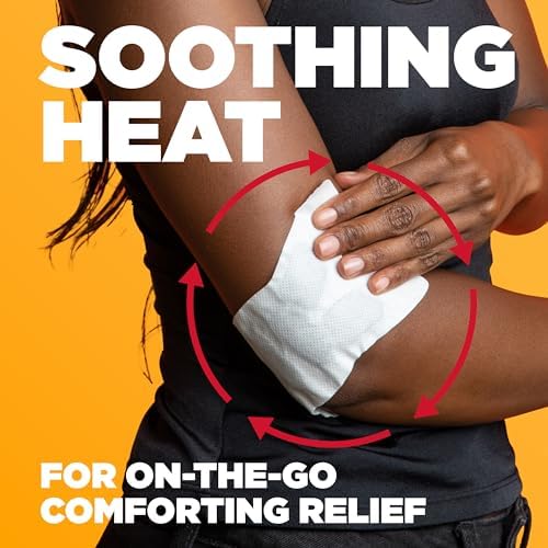 ThermaCare Portable Heating Pads, 12 Count (3 Packs of 4)