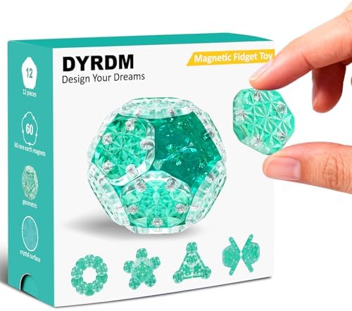 Magnetic Fidget Sphere, Adult Fidget Toy for Focus & Stress Relief