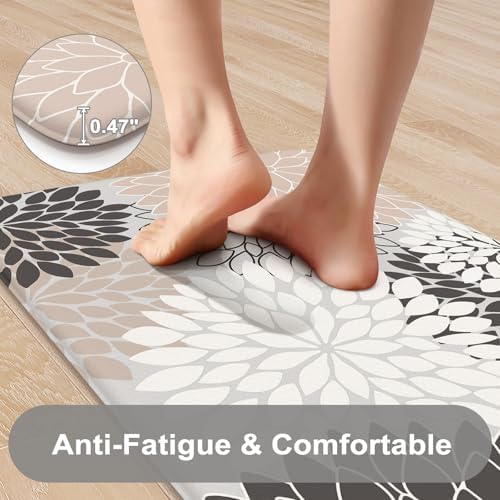 KIMODE Anti Fatigue Kitchen Mat for Floor Cushioned Comfort Standing Mat