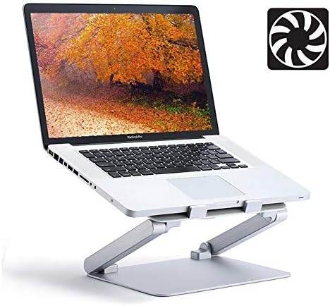 DXX Laptop Heat Dissipation Stand, Ergonomic Aluminum Laptop Mount Computer Stand, Detachable Laptop Riser Notebook Holder Stand,Metal Holder Compatible with 10 to 15.6 Inches Notebook Computer