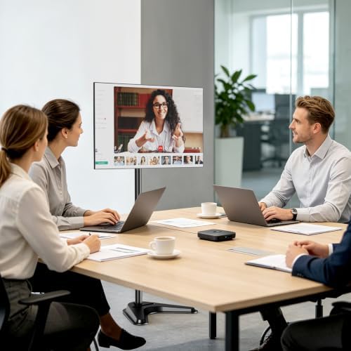 PUTORSEN Single Tall Monitor Stand with 48 inch Pole