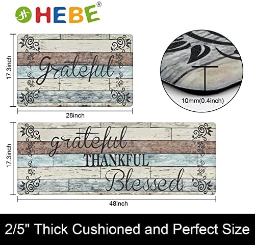 HEBE Kitchen Rugs Sets-Different Pattern and Style