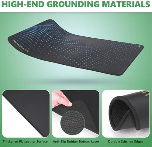 2 Pack Grounding Mat for Feet for Better Sleep & Stress Relief