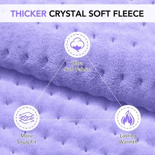 Heating Pad for Back Pain Relief - 24"x12" Electric Heating Pad
