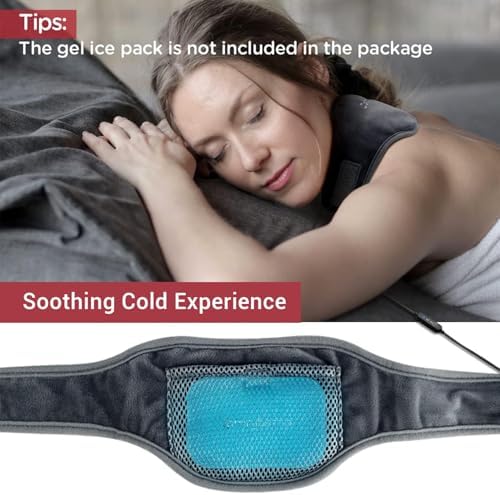 Neck Heating Pad, USB Wearable Heating Pad, Heated Neck Wrap for Warmth