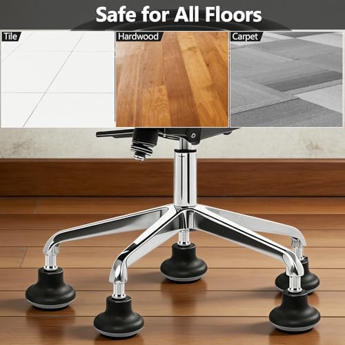 Chair Wheel Stoppers 5-Pack