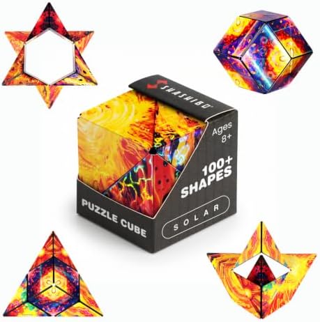 Shashibo DODECA Magnetic Puzzle Cube, Stress Relief Fidget Toy
