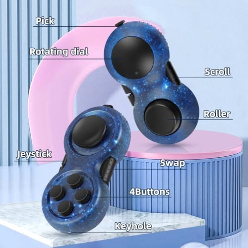 Original Fidget Toy Game, Rubberized Classical Controller