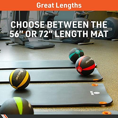 Body Sport Personal Thick Foam Workout Mat for Home & Fitness Training