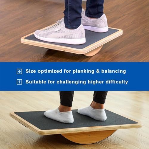 StrongTek Balance Board & Foam Pad Set – Core Training & Desk Fitness Combo