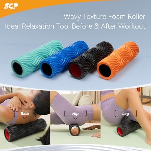 SUBCULTUREPICK Foam Roller High-Density Rollers, Deep Tissue Muscle Massage