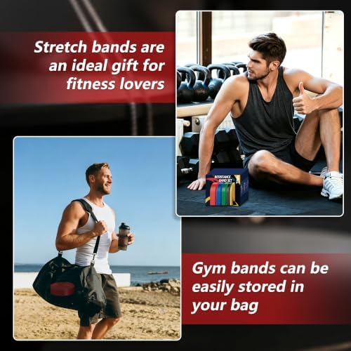 Resistance Bands with Door Anchor, Pull Up Assistance Bands for Working Out