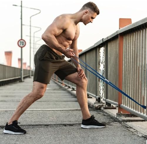 WIKDAY Resistance Bands for Working Out, Exercise Bands, Workout Bands, Pull Up Assistance Bands for Body Stretching Training Physical Therapy Muscle Training for Men & Women