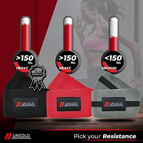 Heavy Resistance Bands - Hip Bands for Working Out, Premium Exercise Bands Resistance, Durable Resistance Bands for Strength, Flexibility & Glute Workouts