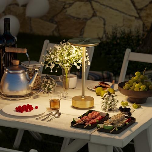 Cordless Rechargeable Table Lamp,LED Portable Battery Table Lights
