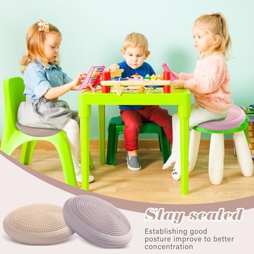 Libima 4 Pcs Wiggle Seat Inflated Wobble Cushion for Kids