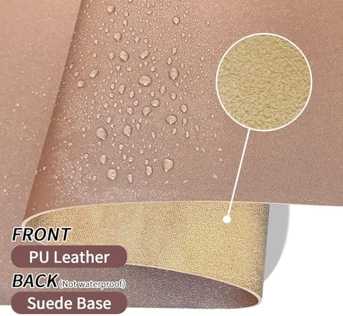 Bloss Gold Desk Mat 31.5x15.7 Inches, Desk Matt for Desktop, Waterproof Large Desk Pad, Computer Mat for Office/Home/Decor/Christmas Desk Mat