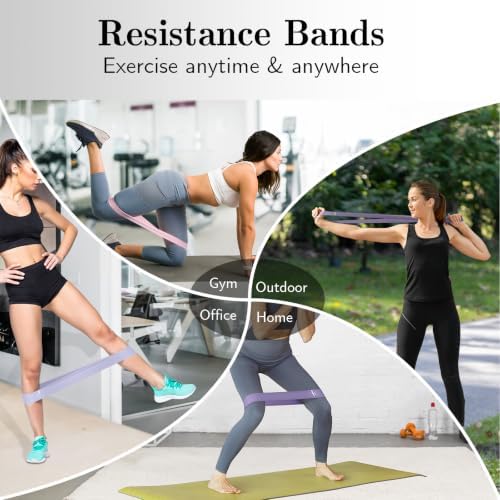 Resistance Bands for Working Out, 5 Levels Elastic Exercise Bands