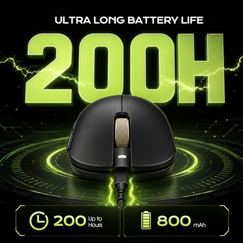 VGN F2 Pro Max Gaming Mouse Wireless with PAW3395 26K Optical Sensor